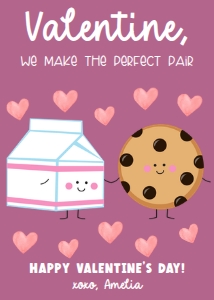 Valentine - Milk Cookie Boho design preview