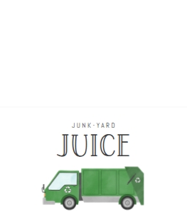 Garbage Truck Tent Cards: Garbage Truck Tent Cards