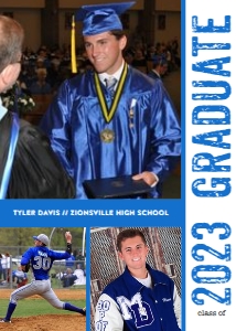 Graduation Color Block design preview