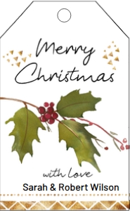 Christmas Holly Tag: Christmas Holly Tag