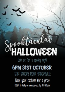 Spooktacular Halloween Invitation: Spooktacular Halloween Invitation