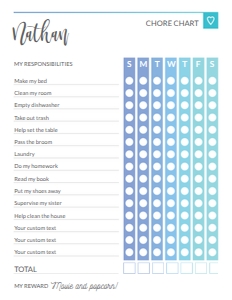Weekly-Chore-Chart-Blue-Vertical: Weekly-Chore-Chart-Blue-Vertical