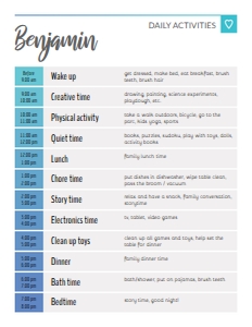 Daily-Planner-Blue design preview
