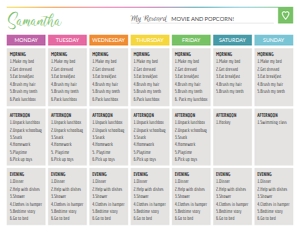 Chore-Chart-Weekly-Planner-Multicolor design preview