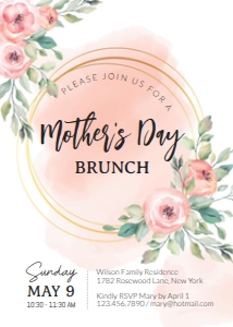 Mothers-Day-Brunch-Invitation design preview