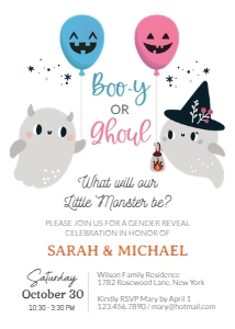 Booy-Or-Ghoul-Gender-Reveal-Invitation design preview