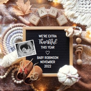 Thanksgiving-Extra-Thankful-Pregnancy-Announcement design preview