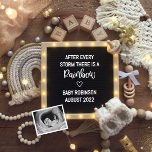 New-Years-Rainbow-Baby-Announcement: New-Years-Rainbow-Baby-Announcement