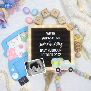 Easter-Truck-Pregnancy-Announcement design preview
