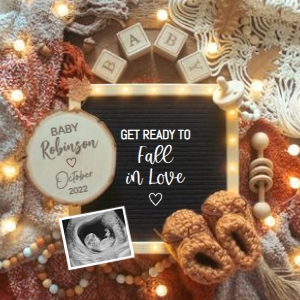 Fall-Blanket-Boho-Pregnancy-Announcement design preview