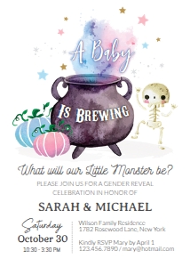 Baby-Brewing-Halloween-Gender-Reveal design preview