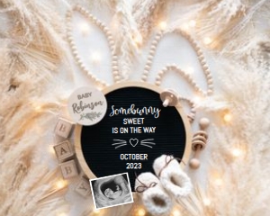 Easter-Bunny-Ears-Somebunny-Sweet-Baby-Announcement: Easter-Bunny-Ears-Somebunny-Sweet-Baby-Announcement