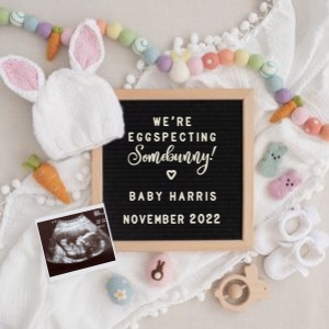 PA89a - Pregnancy Announcement design preview