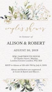 flora-evite-shower-06-05 | Wedding Shower Invitation design preview