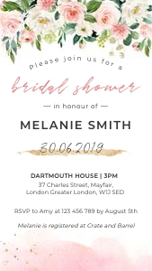 Bridal Shower Invitations: Unique Bridal Shower Invitations