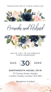 antea-evite-05-04 |  Electronic Wedding Invitation design preview