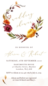 ambra-evite-shower-15-01 | Autumn Wedding Shower Evite design preview