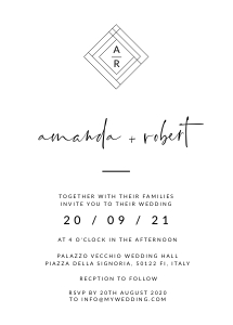 giulia-stat-30-02-set - Modern Geometric Wedding Invitation Set design preview