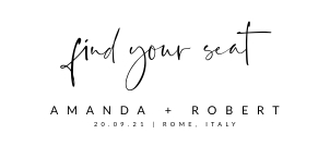 Giulia | Title Card: giulia-stat-30-08b  | Seating Cards