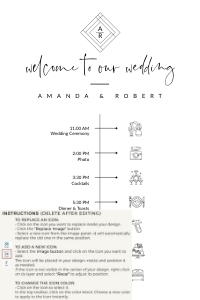 Giulia | Wedding Timeline 20 x 30 ": giulia-stat-30-10 - wedding timeline