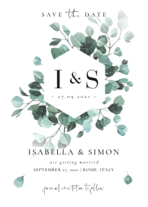luisa-stat-23-01 | Save the Date Template design preview