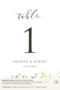 Flora | table number 4 x 6 ": flora-stat-06-04 | Table Numbers