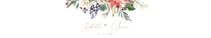 Natalia - Christmas Belly Band_for 5x7": natalia-stat-25-02-set | Wedding Invitation Set Template