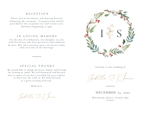 natalia-stat-25-03 | Wedding Program design preview