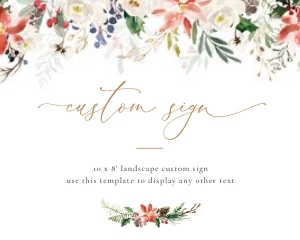 Natalia | Custom Sign 10 x 8: natalia-stat-25-05 | Custom Sign