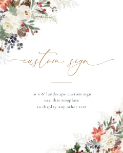 Natalia | Custom Sign 8 x 10 ": natalia-stat-25-05 | Custom Sign