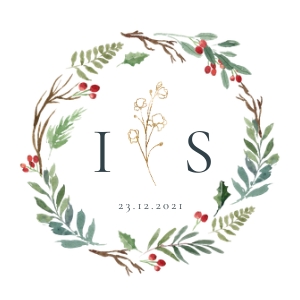 Natalia | wedding Logo Design 2 - 2000 x 2000: natalia-stat-25-13 | Wedding Logo