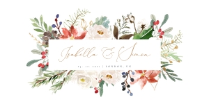 Natalia | Wedding Logo 4000 x 2000: natalia-stat-25-13 | Wedding Logo