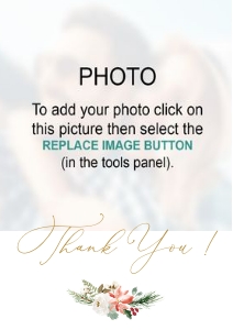 Natalia | Thank you Card A5: natalia-stat-25-12 | Thank you Card