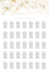 Dora | Seating Chart 24 x 36: dora-stat-14-08 | Seating Chart