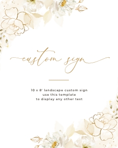 Dora | Custom Sign 8 x 10": dora-stat-14-05 | Custom Sign Template