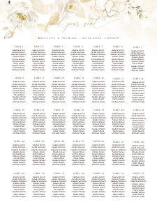 Dora | Seating Chart 18 x 24: dora-stat-14-08 | Seating Chart