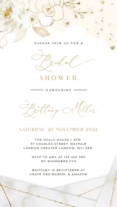 dora-evite-shower-14-01 | bridal shower evite design preview