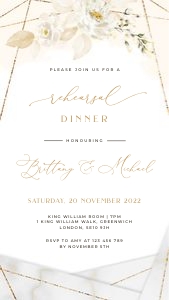 dora-evite-shower-14-02 | rehearsal dinner evite design preview