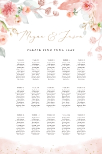 Fiorella | Seating Chart 24 x 36 ": fiorella-stat-08-08 | seating chart
