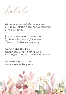 Fiorella | Details Card A6: fiorella-stat-08-02-set | Wedding invitation set