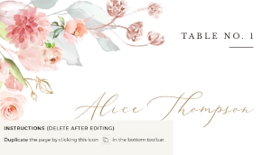 Fiorella | Place card flat 3.5 x 2": fiorella-stat-08-07 | place cards