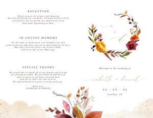ambra-stat-15-03 | wedding program design preview