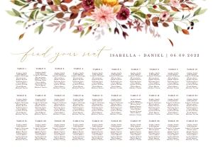 Ambra | Seating Chart Landscape A1: ambra-stat-15-08 | seating chart