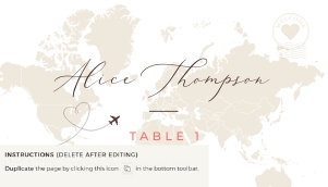Sofia | Place card flat 3.5 x 2"_update: sofia-mini-bundle-16-02 | Mini Stationery Bundle