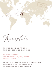 Sofia |  Reception Card 3.5 x 5"_update: sofia-stat-16-02-set | wedding invitation suite_update