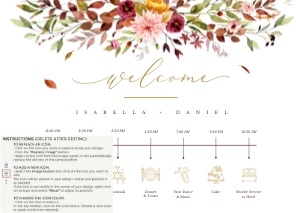 Ambra | Wedding Timeline - A2 Landscape: ambra-stat-15-10 | wedding timeline