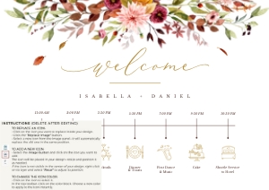 Ambra | Wedding Timeline - A1 Landscape: ambra-stat-15-10 | wedding timeline