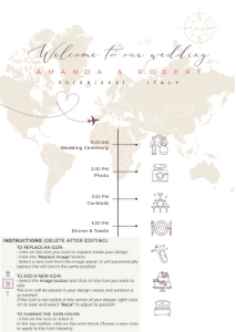 Sofia | Wedding Timeline A2 - 42 x 59.4: sofia-stat-16-10 | Wedding Day Timeline Sign_update
