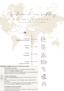 Sofia | Wedding Timeline A1 - 59.4 x 84.1: sofia-stat-16-10 | Wedding Day Timeline Sign_update