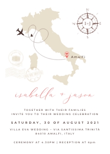 Sofia | ITALY wedding Invitation5x7": sofia-stat-16-02-italy-set | ITALY Wedding Invitation Suite